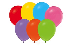 Düz Renk Balon 100 adet